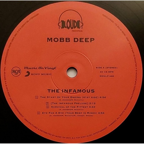 Mobb Deep - The Infamous ... (8718469539512) виниловая пластинка - фото 3