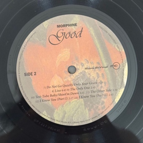 Morphine - Good (8719262019904) виниловая пластинка - фото 3