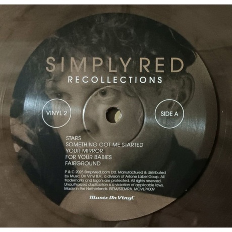 Simply Red - Recollections (Smokey Marbled) (8719262042278) виниловая пластинка - фото 8