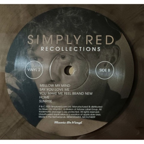 Simply Red - Recollections (Smokey Marbled) (8719262042278) виниловая пластинка - фото 9