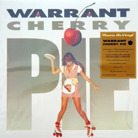 Warrant - Cherry Pie (Yellow Marbled) (8719262033245) виниловая ...