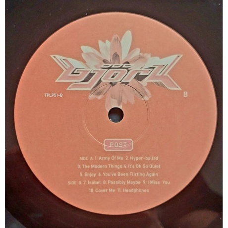 Bjork - Post (5016958041618) виниловая пластинка - фото 7