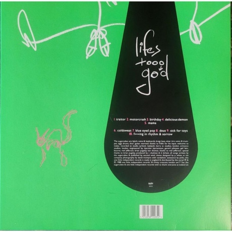 Sugarcubes - Lifes Too Good (5016958102852) виниловая пластинка - фото 2