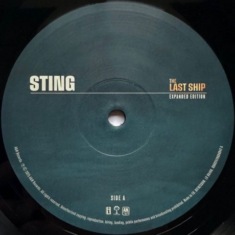 Sting - The Last Ship (0602478888847) виниловая пластинка - фото 5