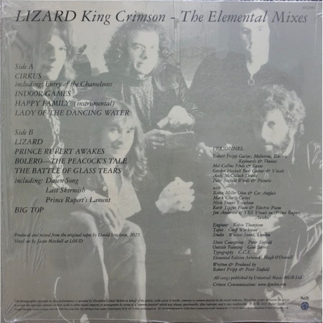 King Crimson - Lizard (0633367798312) виниловая пластинка - фото 2