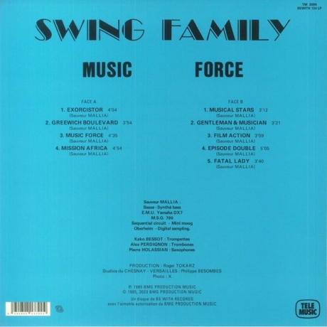 Swing Family - Music Force (4251804137904) виниловая пластинка - фото 2