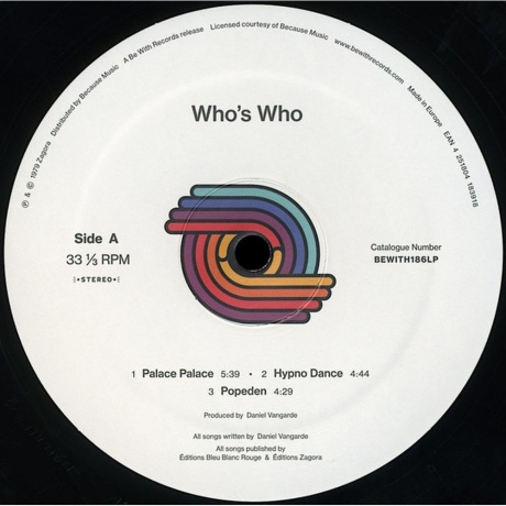 Who'S Who - Who'S Who (4251804183918) виниловая пластинка - фото 3