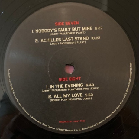 Led Zeppelin - Mothership (Box) (0081227954109) виниловая пластинка - фото 11