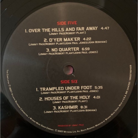 Led Zeppelin - Mothership (Box) (0081227954109) виниловая пластинка - фото 9
