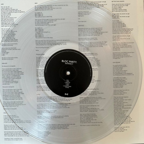 Bloc Party - Intimacy (Coloured) (5400863159573) виниловая пластинка - фото 5