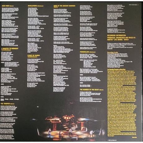 Iron Maiden - Live After Death (Coloured) (5021732543905) виниловая пластинка - фото 12