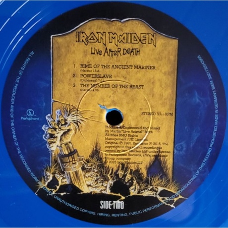 Iron Maiden - Live After Death (Coloured) (5021732543905) виниловая пластинка - фото 6