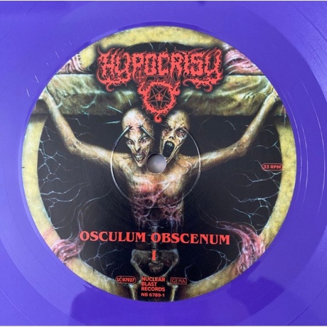 Hypocrisy - Osculum Obscenum (Coloured) (4065629678913) виниловая пластинка - фото 4