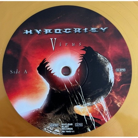 Hypocrisy - Virus (Coloured) (4065629744519) виниловая пластинка - фото 3