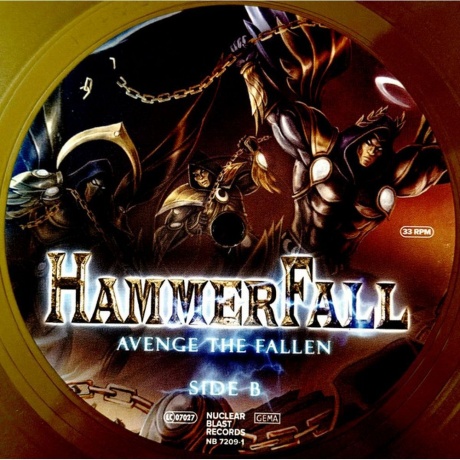 Hammerfall - Avenge The Fallen (Coloured) (4065629720919) виниловая пластинка - фото 5