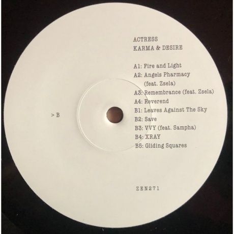 Actress - Karma &amp; Desire (5054429143386) виниловая пластинка - фото 3
