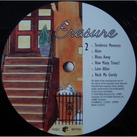 Erasure - Union Street (4050538189483) виниловая пластинка - фото 4