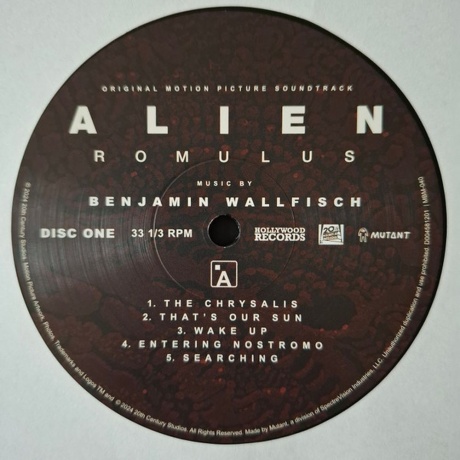 Ost - Alien: Romulus (Benjamin Wallfisch) (0810155840617) виниловая пластинка - фото 7