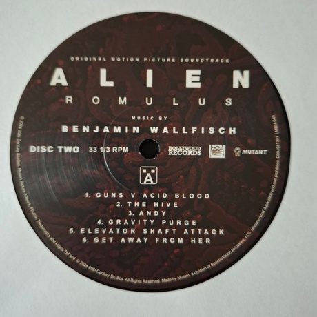 Ost - Alien: Romulus (Benjamin Wallfisch) (0810155840617) виниловая пластинка - фото 9