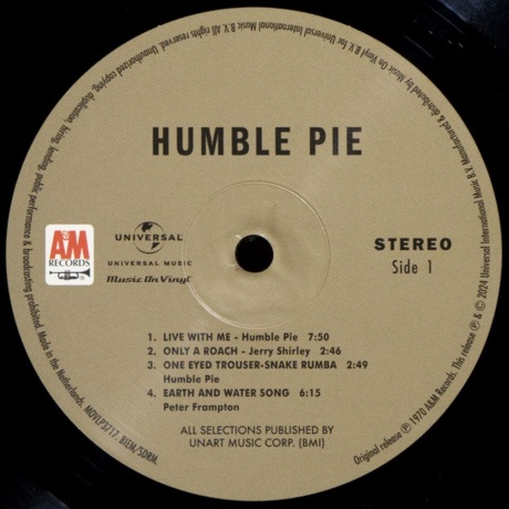 Humble Pie - Humble Pie (0600753991343) виниловая пластинка - фото 5