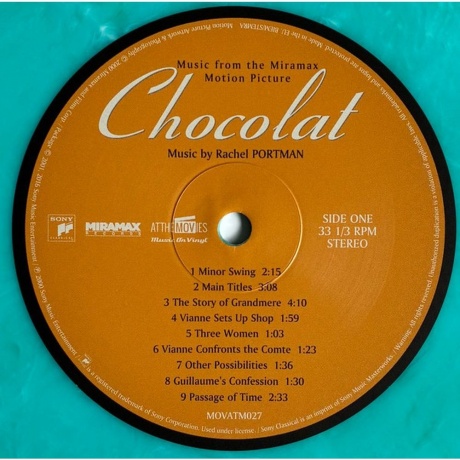 Ost - Chocolat (Rachel Portman) (Coloured) (8719262039353) виниловая пластинка - фото 4