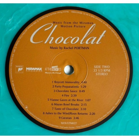 Ost - Chocolat (Rachel Portman) (Coloured) (8719262039353) виниловая пластинка - фото 5