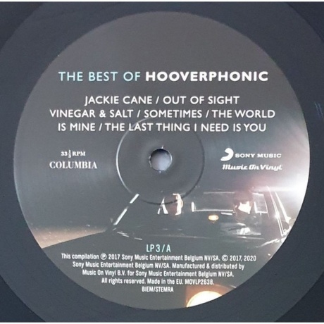 Hooverphonic - The Best Of (8719262019102) виниловая пластинка - фото 11