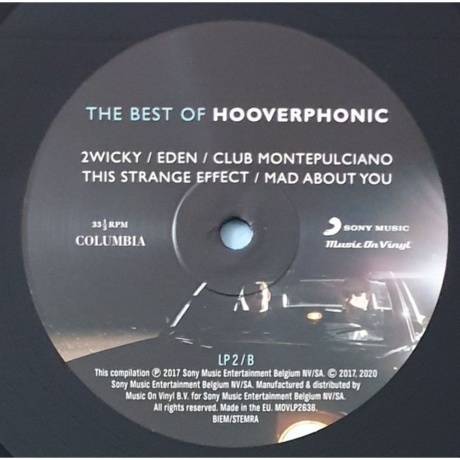 Hooverphonic - The Best Of (8719262019102) виниловая пластинка - фото 10