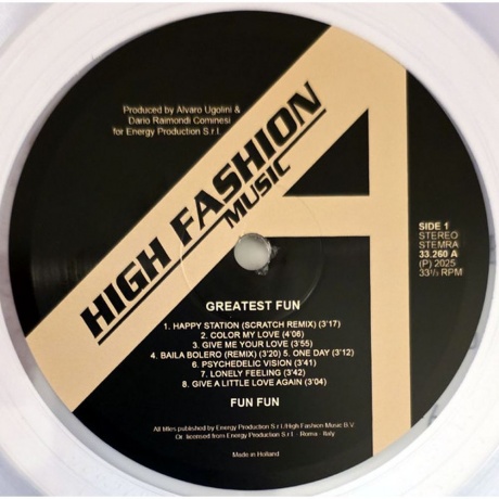 Fun Fun - Greatest Fun (Coloured) (8718026055738) виниловая пластинка - фото 3