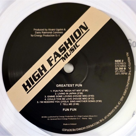 Fun Fun - Greatest Fun (Coloured) (8718026055738) виниловая пластинка - фото 4