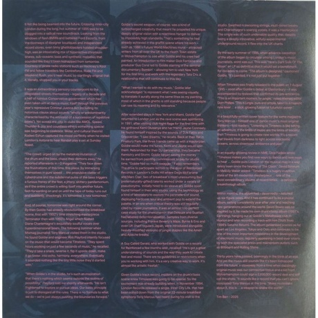 Goldie - Timeless (Coloured) (5061017255796) виниловая пластинка - фото 9