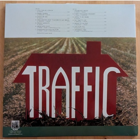 Traffic - Traffic (Coloured) (0889397884666) виниловая пластинка - фото 3