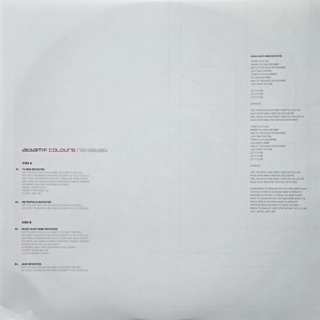 Adam F - Colours Revisited (Coloured) (5051142062376) виниловая пластинка - фото 10