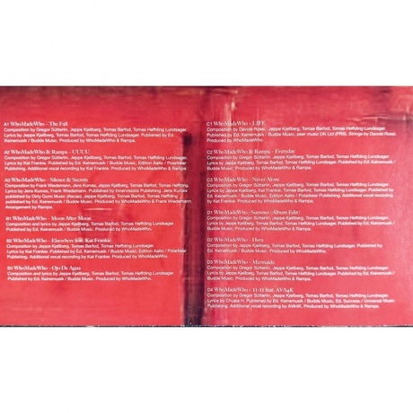 Whomadewho - Uuuu (4251777703267) виниловая пластинка - фото 9