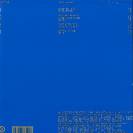 Surgeon - Shell-Wave (4251804184021) виниловая пластинка - фото 2