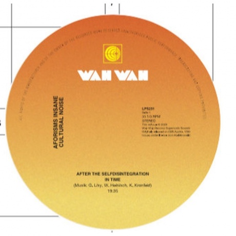 Cultural Noise - Aphorism Insane (4040824089566) виниловая пластинка - фото 3