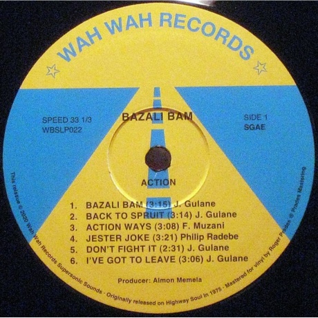 Bazali Bam - Action (4040824090098) виниловая пластинка - фото 3