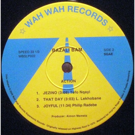 Bazali Bam - Action (4040824090098) виниловая пластинка - фото 4