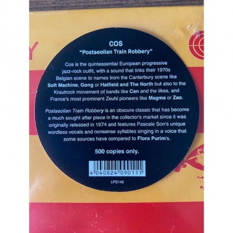 Cos - Postaeolian Train Robbery (4040824090111) виниловая пластинка - фото 4