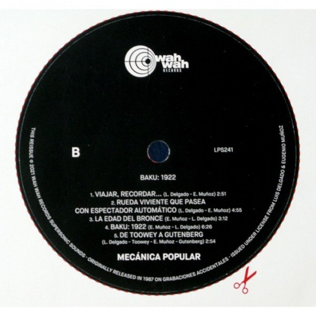 Mecanica Popular - Baku: 1922 (4040824090609) виниловая пластинка - фото 11