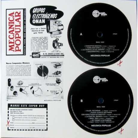 Mecanica Popular - Baku: 1922 (4040824090609) виниловая пластинка - фото 9
