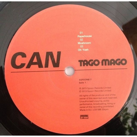 Can - Tago Mago (4015887006713) виниловая пластинка - фото 6