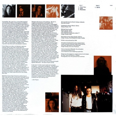 Can - Future Days (4015887000919) виниловая пластинка - фото 6