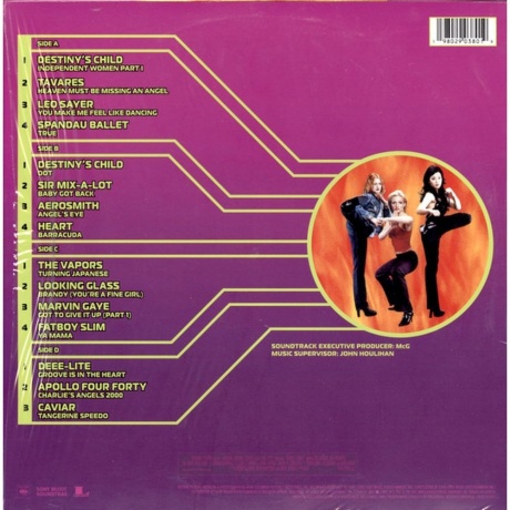 Ost - Charlie'S Angels (Various Artists) (0198029038019) виниловая пластинка - фото 2