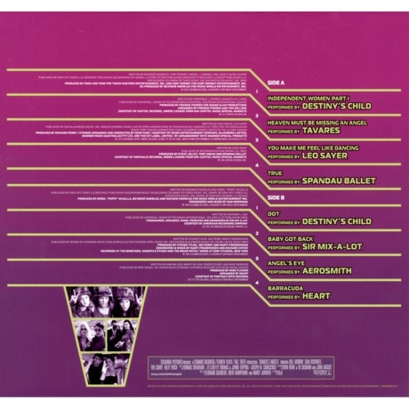 Ost - Charlie'S Angels (Various Artists) (0198029038019) виниловая пластинка - фото 8