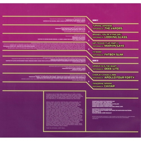 Ost - Charlie'S Angels (Various Artists) (0198029038019) виниловая пластинка - фото 10