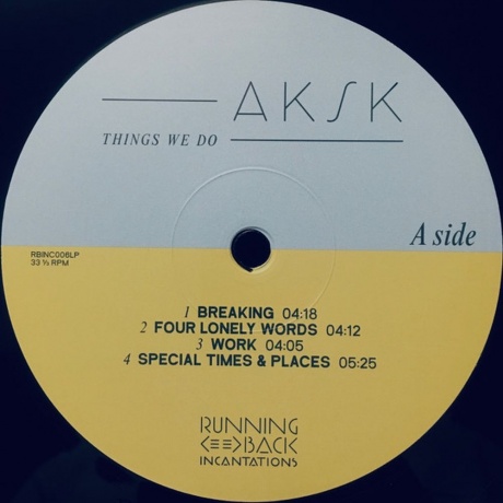 Aksk - Things We Do (4251804121002) виниловая пластинка - фото 3