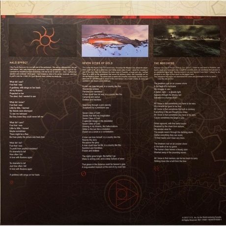 Rush - Clockwork Angels (0603497816569) виниловая пластинка - фото 8