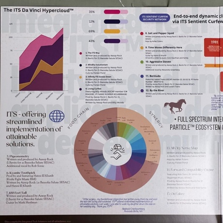 Aesop Rock - Integrated Tech Solutions (Coloured) (0826257037411) виниловая пластинка - фото 3