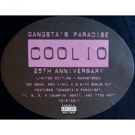 Coolio - Gangsta'S Paradise (Coloured) (0016998513217) виниловая пластинка - фото 5